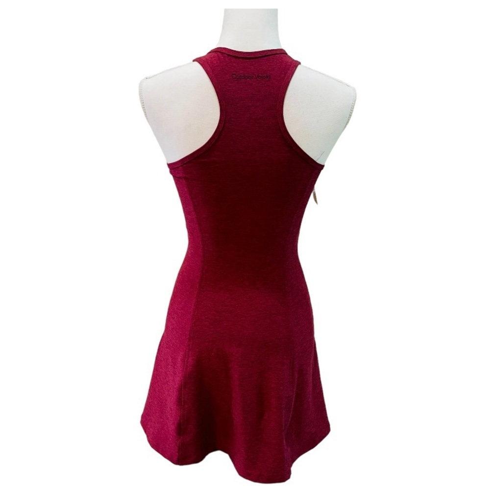 Outdoor Voices Athena Dress XS NWT Shiraz Red Heather - Picture 6 of 9